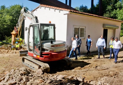 A Xunta acomete a construcción dunha nova captación de augas e impulsión para satisfacer a demanda dos veciños de Aranga